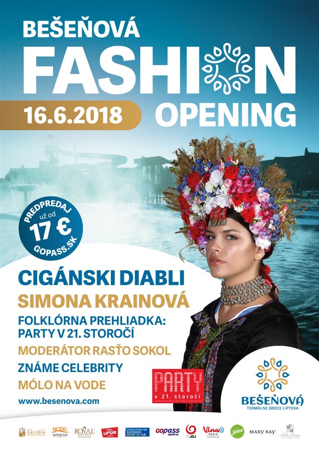 Liptov akcie udalosti lipovzije liptov zije Bešeňová Fashion Opening